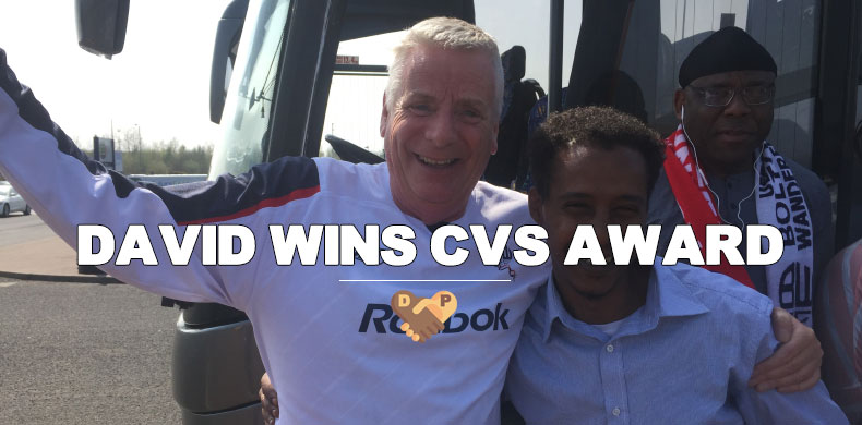 David O'Keeffe wins the CVS Trustee of the Year Award 2019
