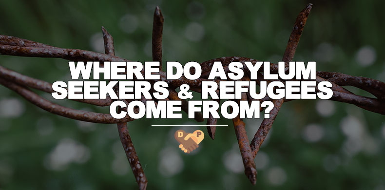 Where Do Asylum Seekers & Refugees Come From? 