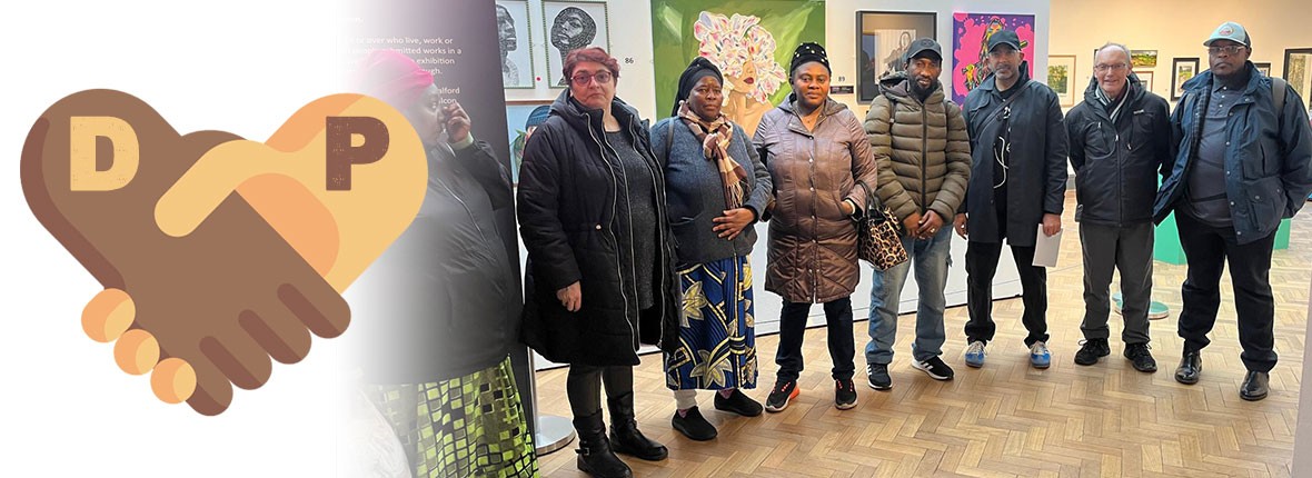 Art Workshop at DP
Over the past few months, DP has had the pleasure of partnering with Nadeem of the Refugee Art Alliance to offer a 6-week Art workshop for our service users.Find out more >

