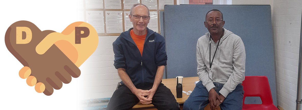 Refugee Week 2024
DP has added two new part-time posts to our team and both have been filled by candidates with lived experience as refugees in the UK. Find out more >

